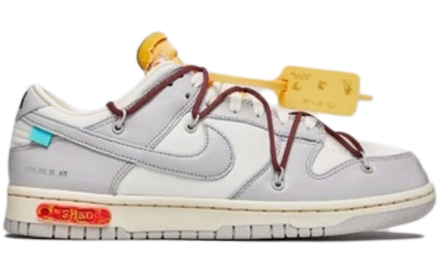 NIKE - Dunk Low x Off-White "Lot 46 of 50" - THE GAME